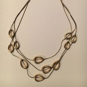 Gold Costume Necklace